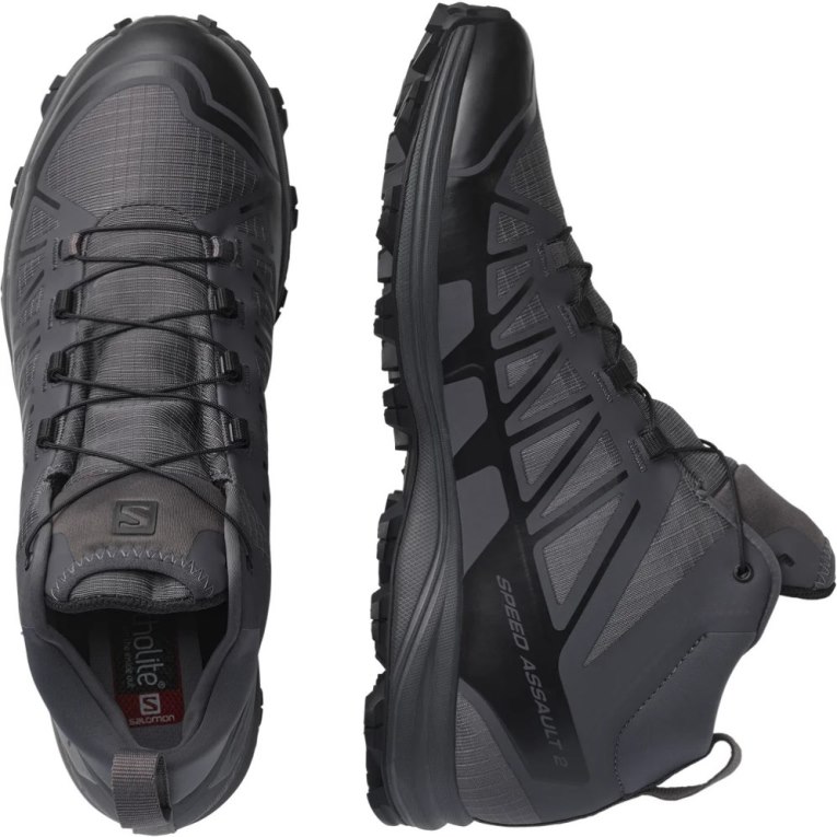 Botas Tácticas Salomon Speed Assault 2 Hombre Negros | MX PNGZ264